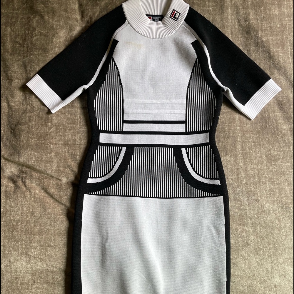 FILA knit dress *WORN ONCE* slight stain
